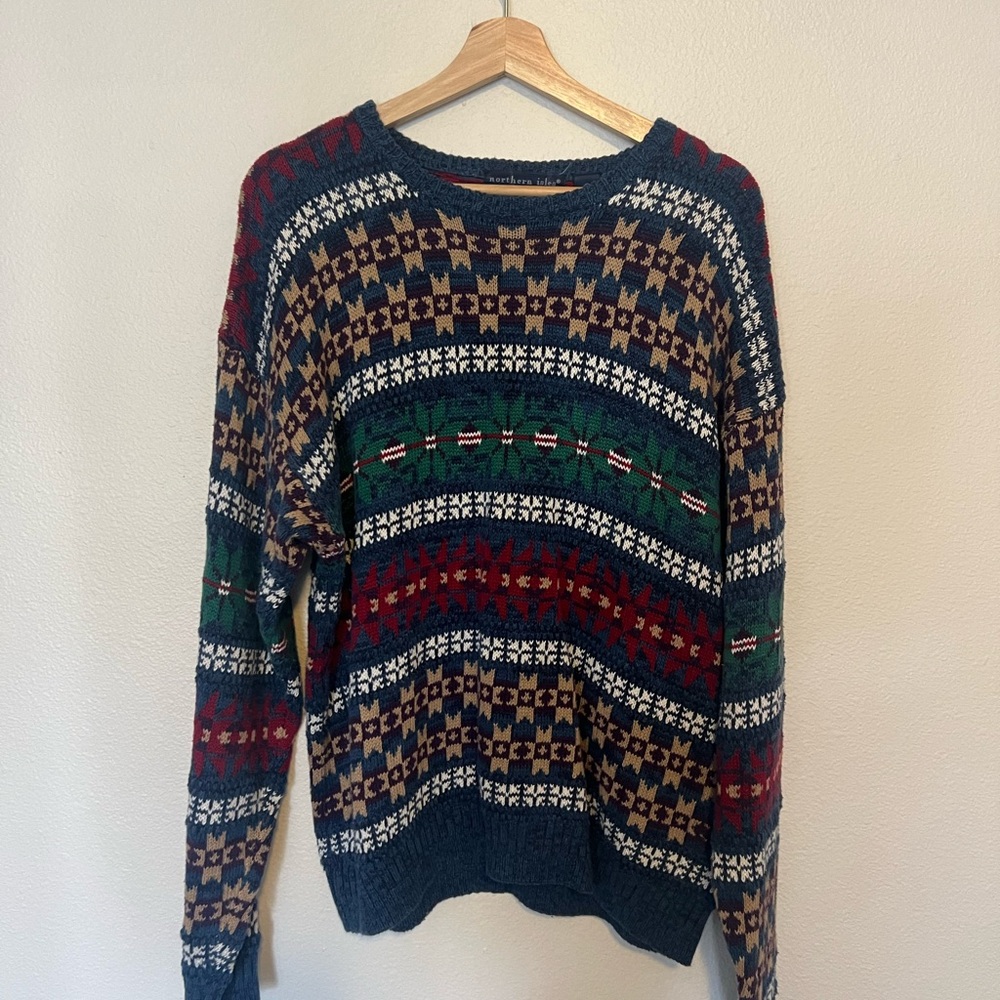 Men's Northern Isle Patterned Sweater